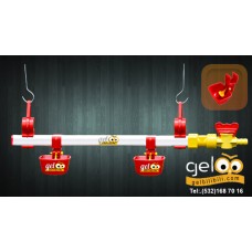 40 CM NİPEL SULUK SİSTEMİ DİLLİ ÇANAK
